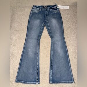 Sky Denim Flare Jeans